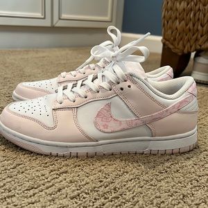 Women’s Nike Dunk Low Pink Paisley
